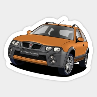 Rover Streetwise SE in burnt orange Sticker